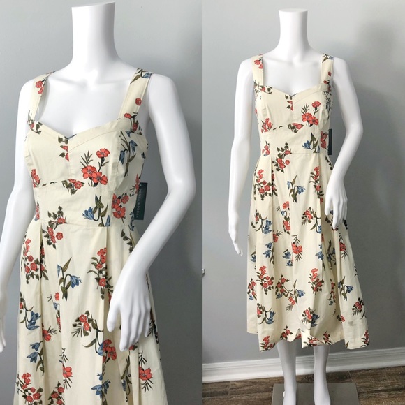 🚫 SOLD 🚫 NWT Donna Morgan Floral Dress Sz 10 - Picture 1 of 6